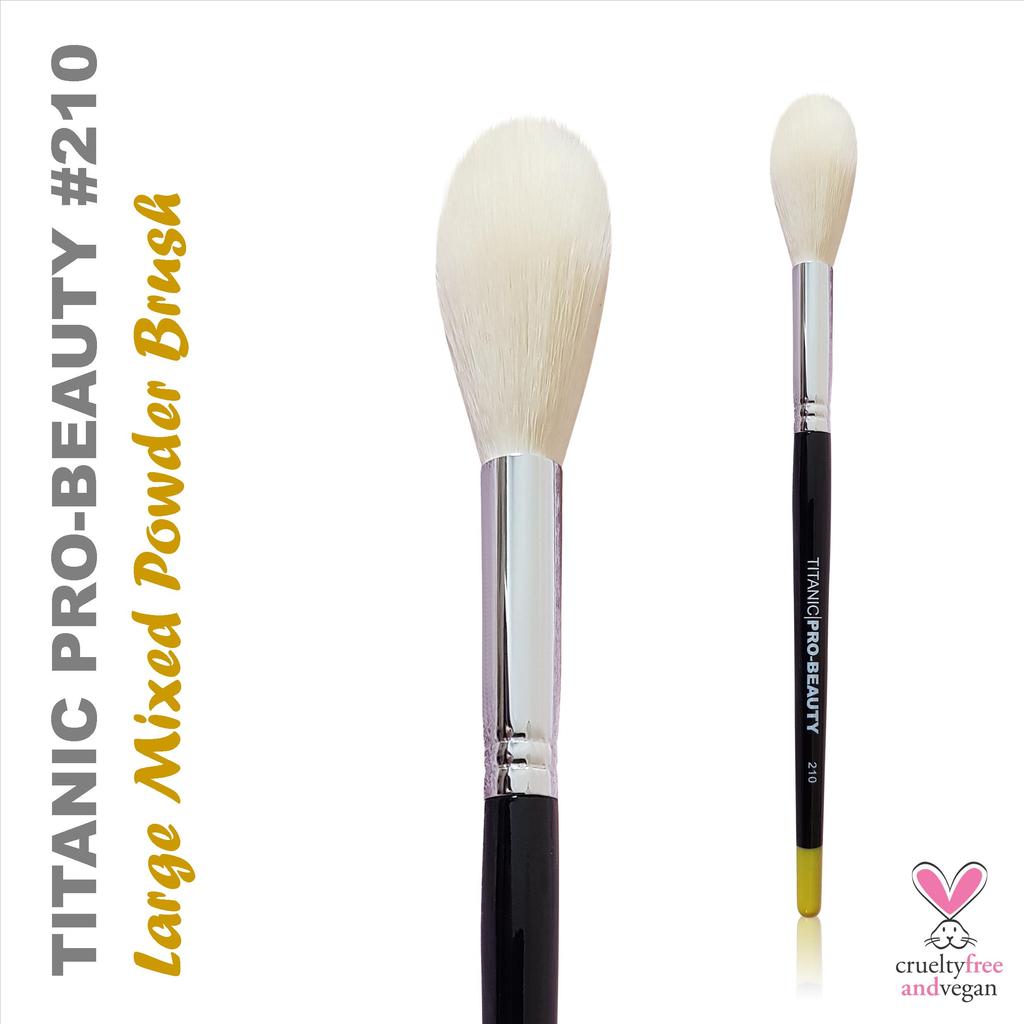 TITANIC PRO-BEAUTY BRUSH (210) - LARGE MIXED POWDER