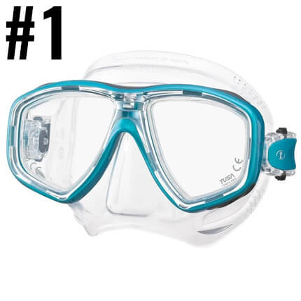 Top Ten Scuba Diving Products - TUSA Freedom Ceos Mask