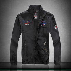 New Brand Spring Autumn Men Casual Shark Jacket Coat Mens Fashion Washed Cotton Brand-Clothing Jackets Male Zipper Coats