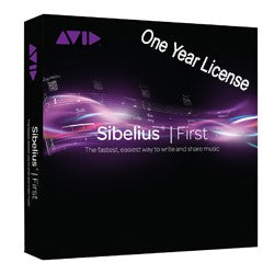 Avid Sibelius First 1 Year License