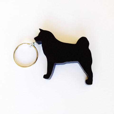 Akita Dog Keychain