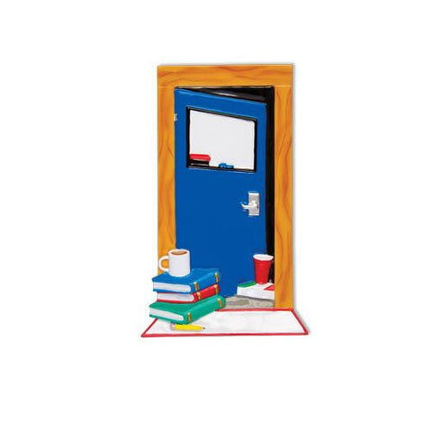 New Dorm Door Personalized Christmas Tree Ornament