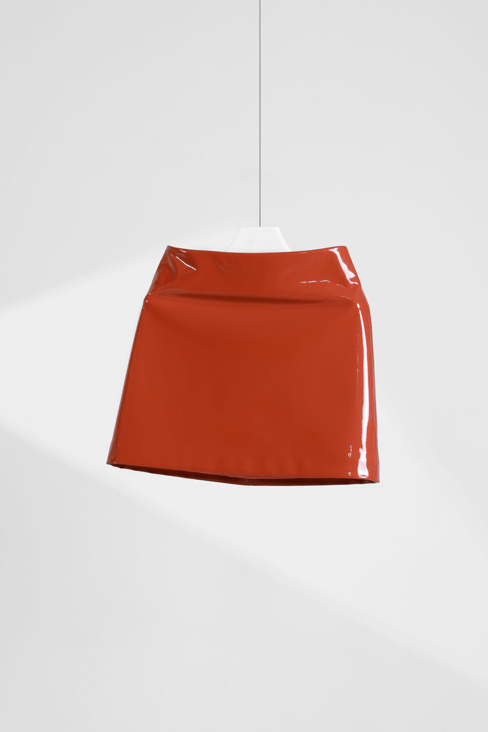 Patent Faux Leather Skirt
