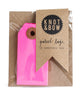 Knot & Bow Parcel Tags Neon Pink
