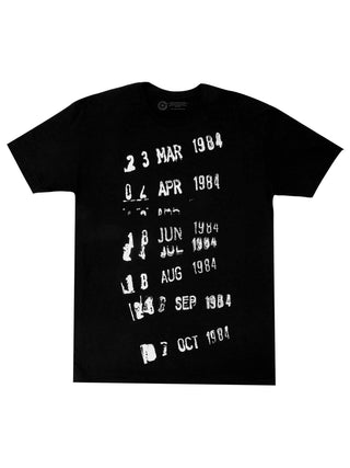 Library Stamp (Black) Unisex T-Shirt