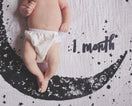 Milestone Numbers Set - Black Cardstock - Baby Jives Co