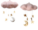 Star Cloud Mobile in Rose and Gold - Baby Jives Co