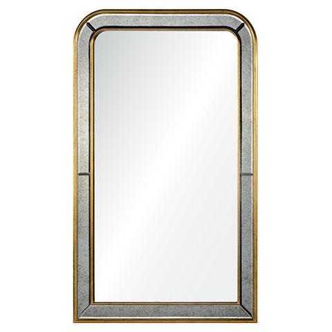 Louis Mirrored & Brass