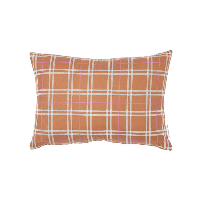 Butterscotch Plaid Pillow