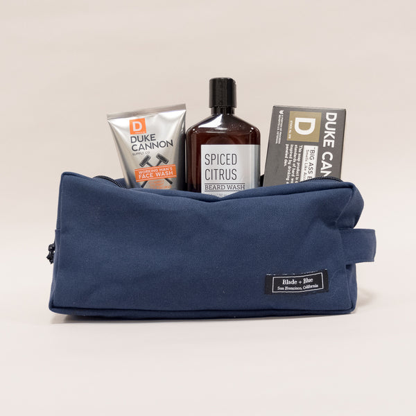 mens canvas dopp kit