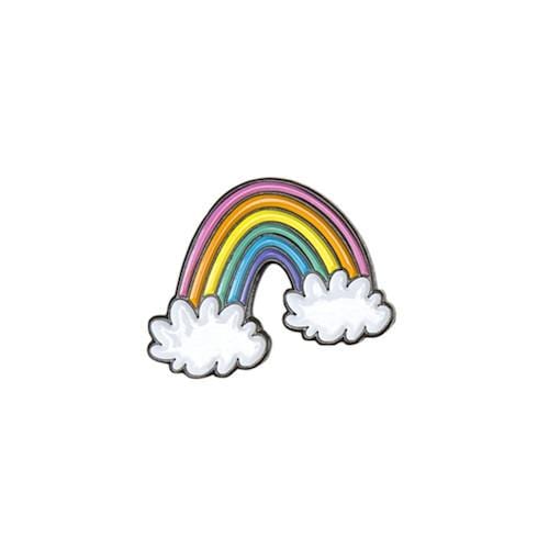 Rainbow Enamel Pin - Multicolor