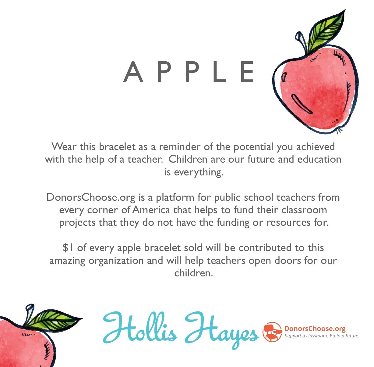 Apple - DonorsChoose.org