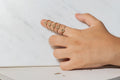 Aster crown ring - silver