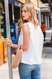 Positano Ruffle Tank