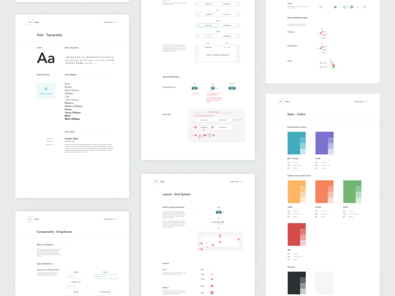 mobile design trends: design system