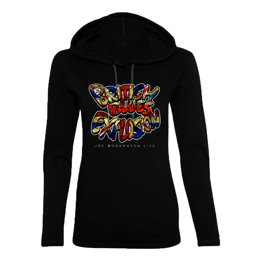 British Blues Explosion Live Hooded Long Sleeve (Women)
