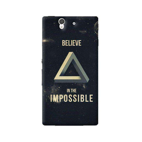 Believe In The Impossible Sony Xperia Z Case