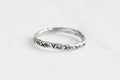 Little x ring - silver