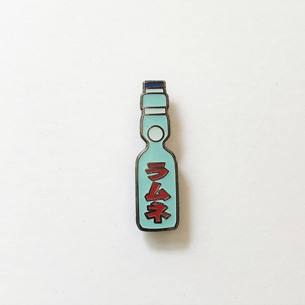 Giant Robot - Ramune Japanese Softdrink Enamel Pin Asian Popular Culture