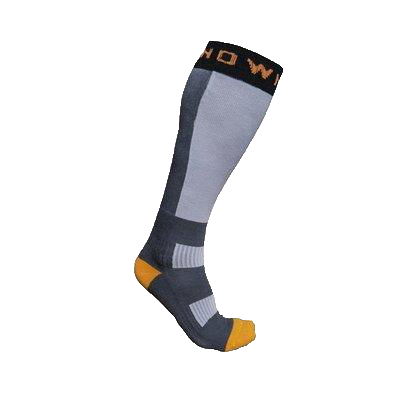 Snowminds Thermal Nuclear Ski Socks Gray