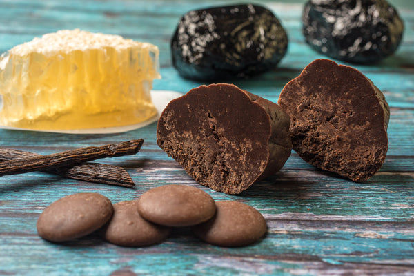 "Lumps of Coal"<br />Hot Chocolate Balls