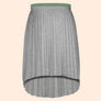 D-PLEATED SKIRT
