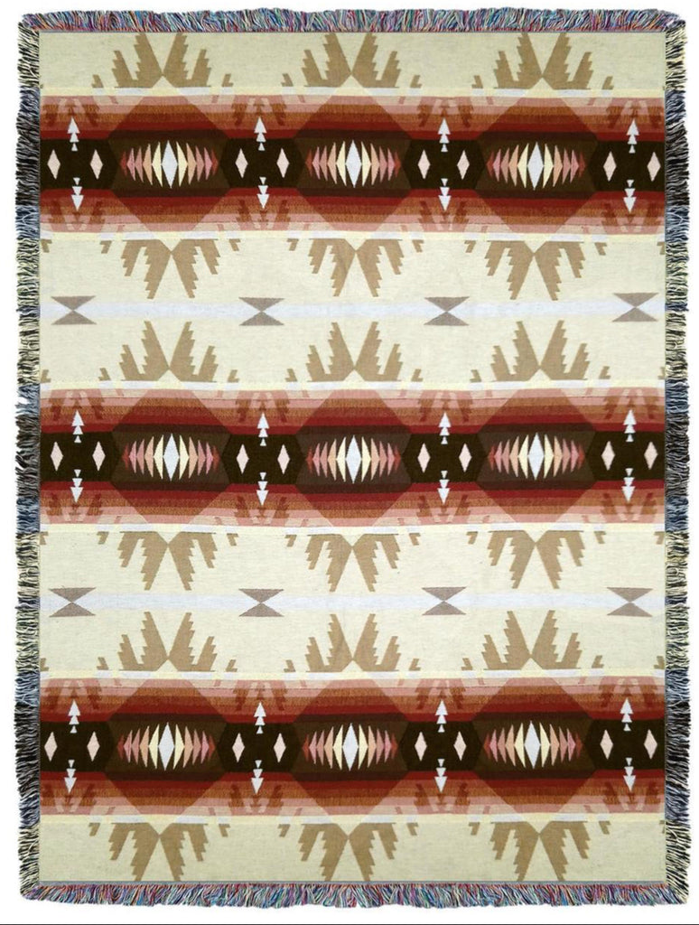 Southwest Cimarron Woven Cotton Throw Blanket