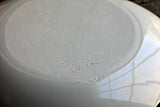 Scalloped Porcelain Ceramic Platter
