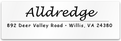 Accent Line Address Label Sheets (1 7/8" x 5/8")