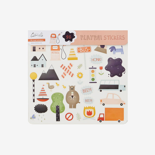 Playpa Sticker Set - Roads