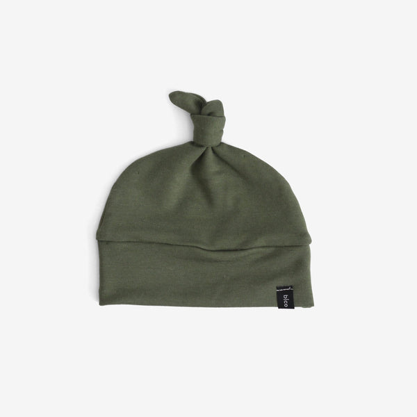 Bamboo Baby Beanie - Moss
