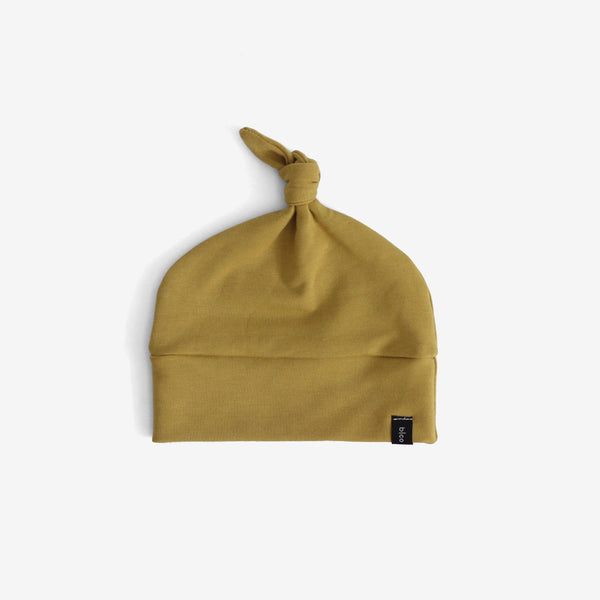 Bamboo Baby Beanie - Mustard