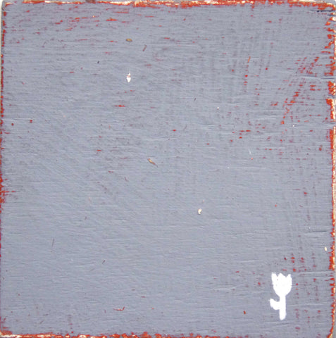 Ceramic tile, plain grey tiles, Tulip hand cut stencil, wood look tile,