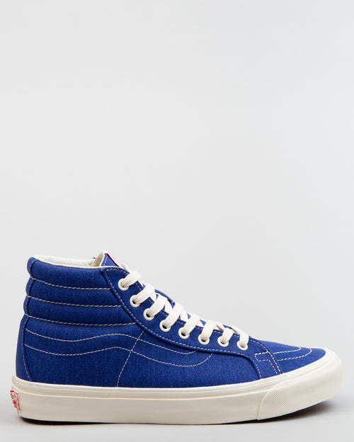 OG SK8-HI LX (Herringbone Canvas) French Blue 1