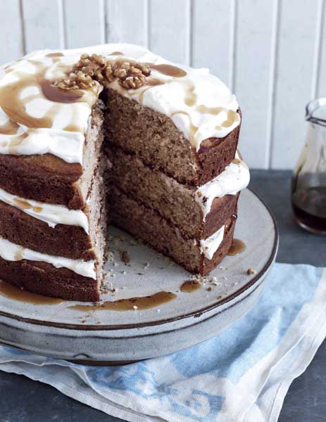 Maple Walnut Cake Recipe (Ben's Maple Syrup)