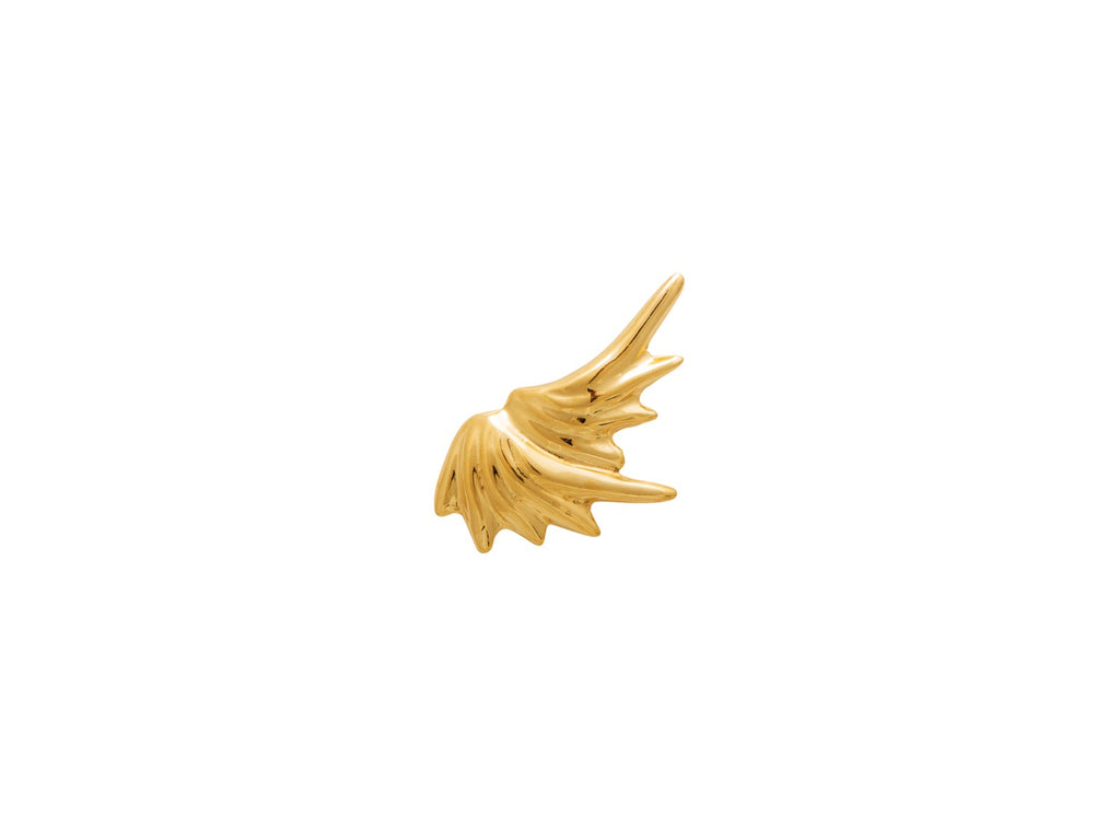 Spill Hair Barrette in Gold