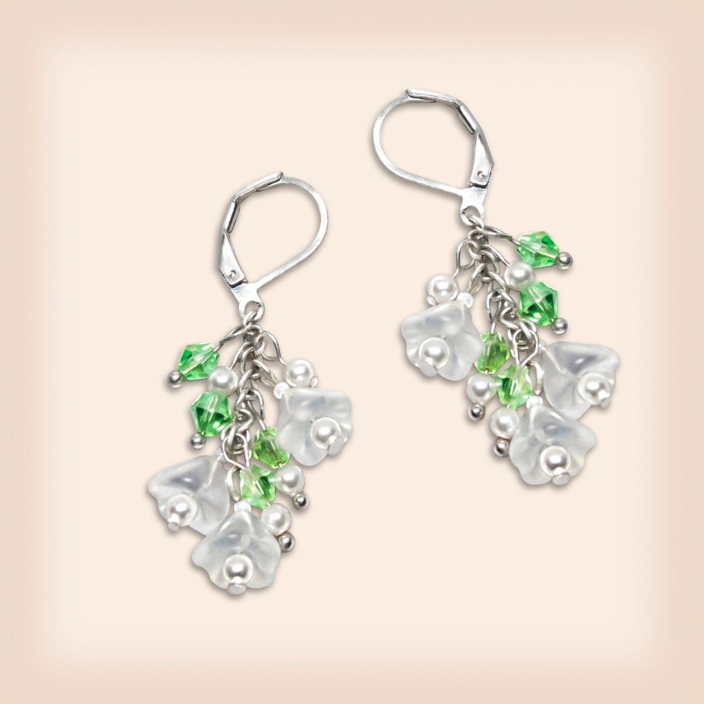 Flower Bridal Earrings
