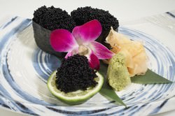 Frozen Sashimi Grade Black Flying Fish Eggs (Tobiko)