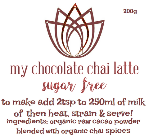 My Chocolate Chai (sugar free) 200g