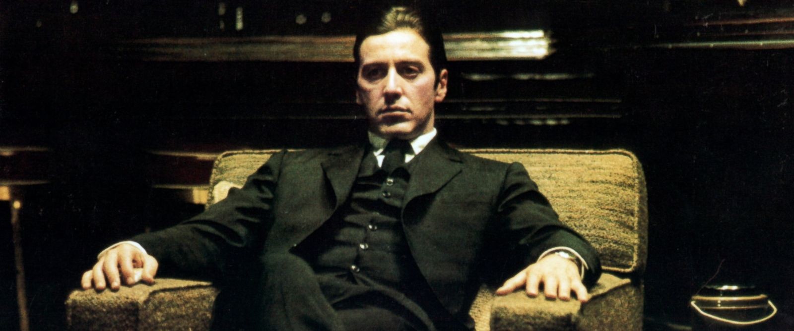 Michael Corleone's black suit in The Godfather