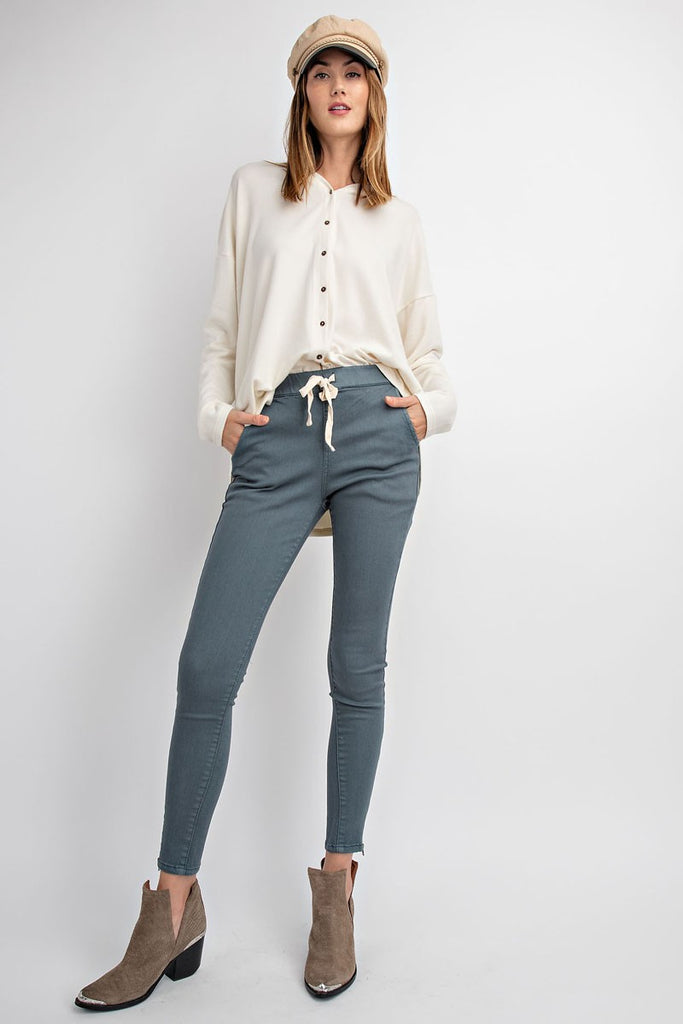 Faded Teal Pant