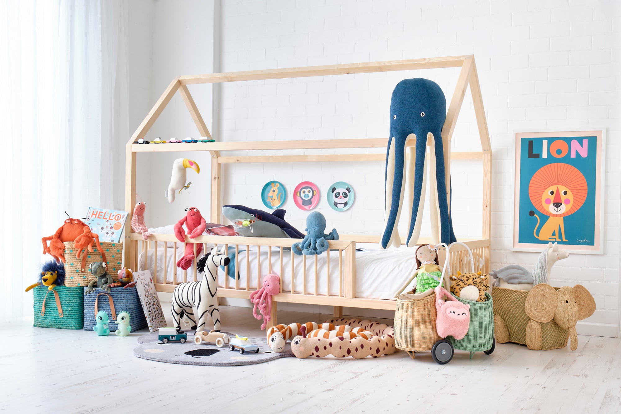 Treasure Island Children's Bedroom by Bobby Rabbit, to be featured in Our Royal Baby.