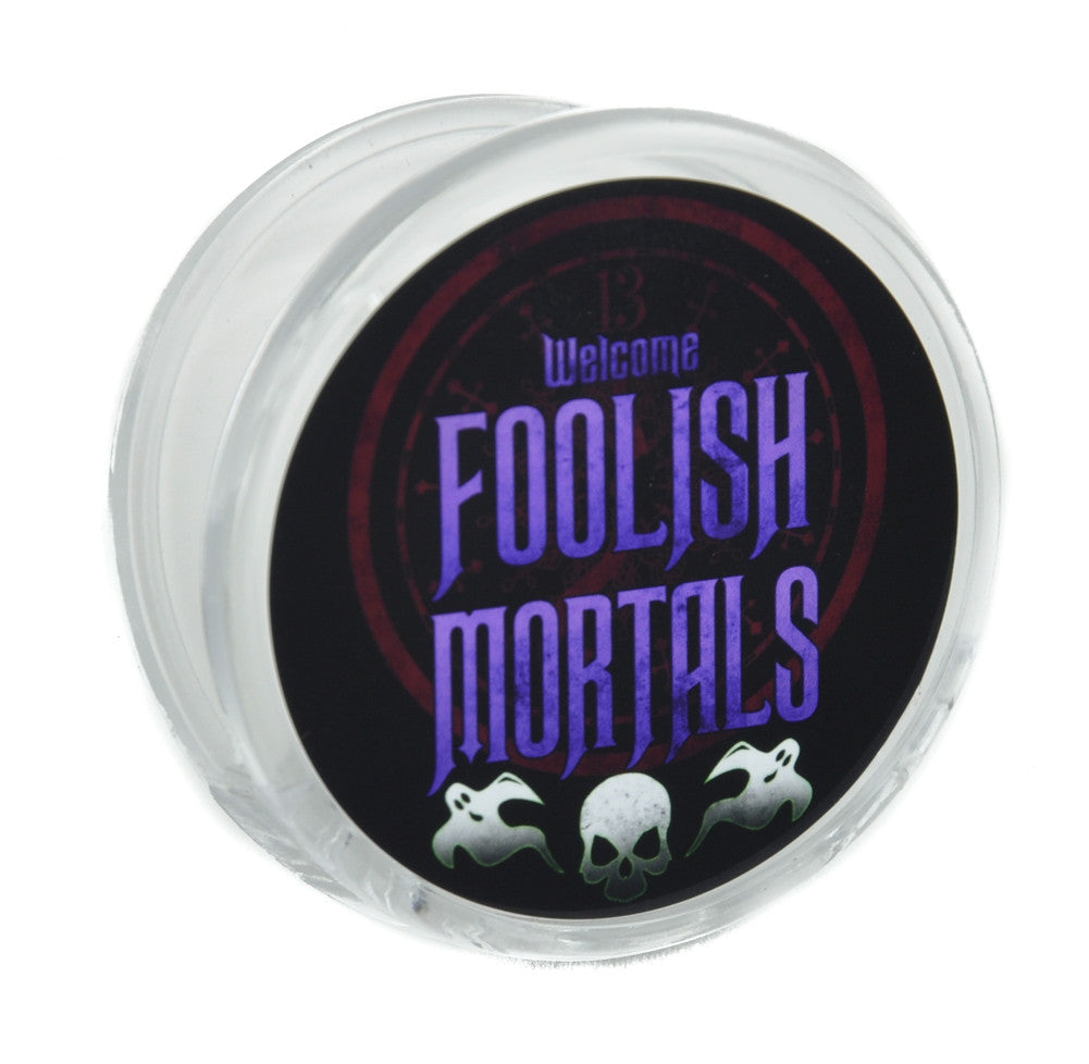 Welcome Foolish Mortals Magnet Clip Haunted Mansion Novelty Gift Fridge Mag