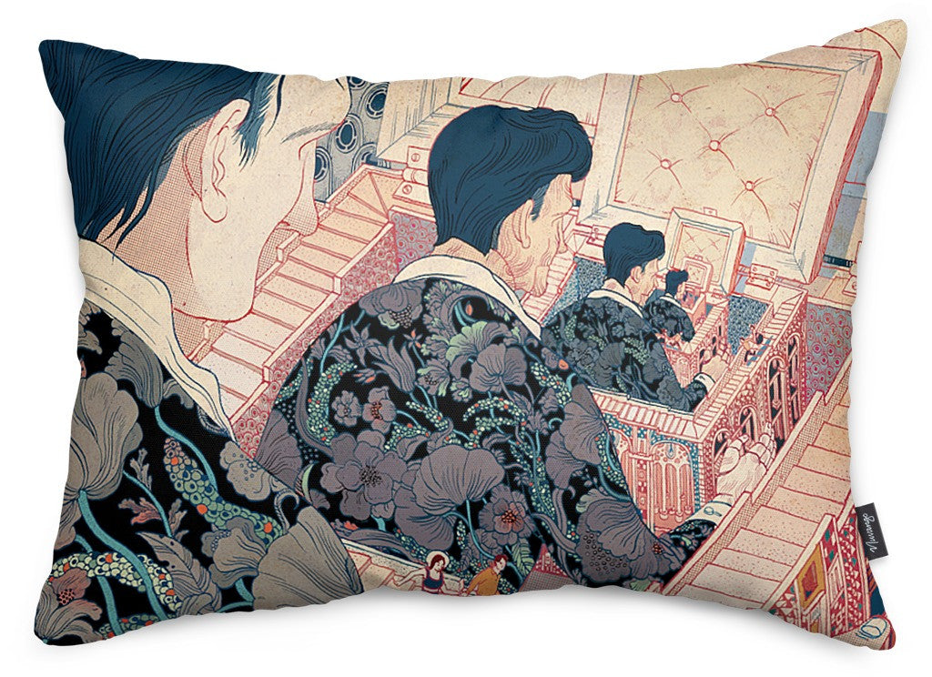 Windows or Small Box Throw Pillow