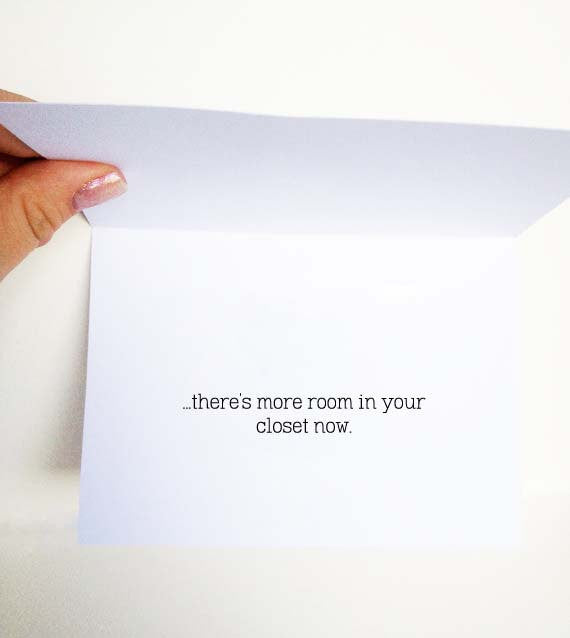 Bright Side Break Up Card