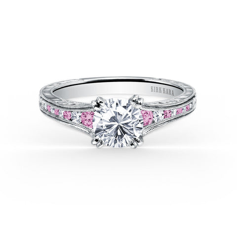 Kirk Kara - Stella K1140VDC-R - G Finger Size, 18ct-white-gold Metal, 0.29 Ct Diamond (80506140)