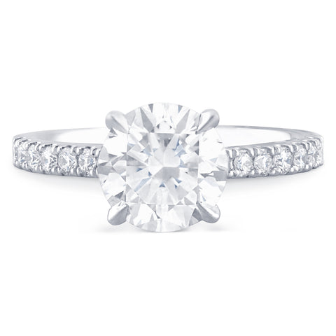 St Tropez Scallop - G Finger Size, platinum Metal, 0.8 Ct Diamond (86851252)