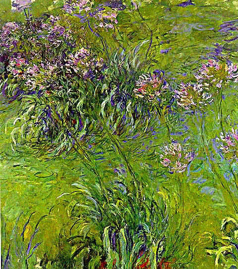 Claude Monet-Blue Waterlilies