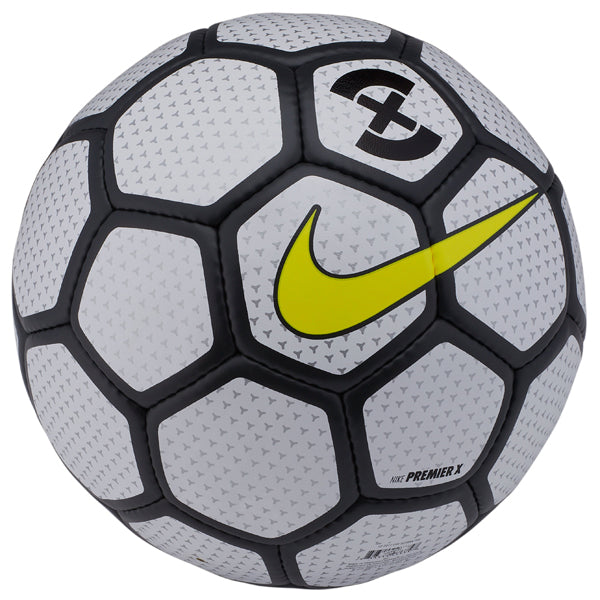 Nike Premier X Futsal Soccer Ball (White/Anthracite/Opti Yellow)