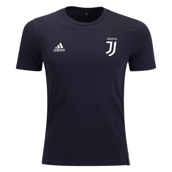 Adidas CR7 Ronaldo Juventus To Go Tee T-Shirt (Black/White)